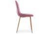 Стул Woodville Capri 11949 pink / wood фото 3