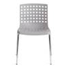 Стул Tetchair Skalberg (mod. C-084-A) 19259 Grey (серый)/Chrome (хром) 46x56x79 фото 5