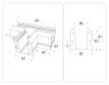 Коннектор Т-образный для корпуса в натяжной потолок Ambrella light Track System GL1044 фото 4