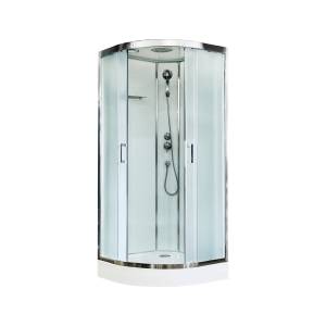 Душевая кабина Royal Bath HK RB90HK-M-CH FATO профиль хром, стекло рифленое, 90x90x215