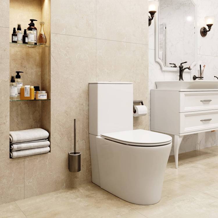 Унитаз-компакт Cerutti Spa Santa CT8916 белый