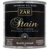 Льняное тонирующее масло ZAR Stain Interior Oil Base 135 Черная икра (Black Caviar) 0.236 л