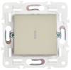 Выключатель 1-клавишный проходной IEK Skandy SK-V12-1-10-K10 бежевый фото 4