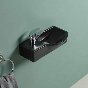 Раковина Weltwasser WW Aisbach 10000008688 7940 MT-BL левая, 40 см