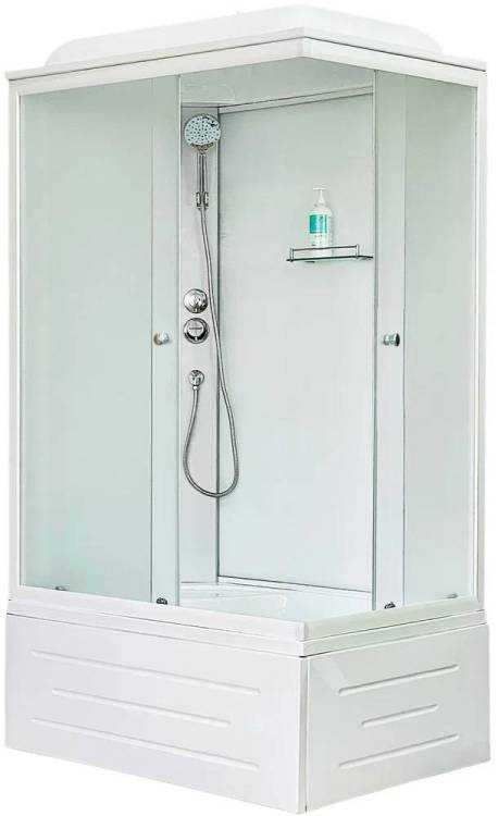 Душевая кабина Royal Bath BP RB8120BP5-WC-L с высоким поддоном, с сиденьем