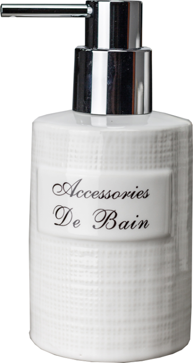 Дозатор Bath Plus Bain Blanc W-CE0986B-LD