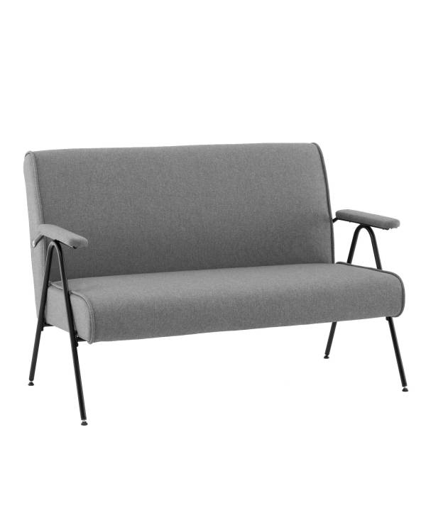 Диван Stool Group Эндино vd-dv-endyno-f21 серый, рогожка