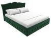 Интерьерная кровать Лига Диванов Герда 120202 зеленый 160x200 фото 4