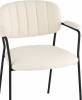 Стул Stool Group Кэрол FDC9005 DC2635-1A white букле белый, черные ножки фото 7