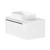 Тумба с раковиной La Fenice Elba Bianco NFNC-01-ELB-B-100-3-M-GG белая матовая, 100 см