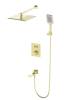 Душевой комплект Wonzon & Woghand WW-88929003-BG с термостатом, золото