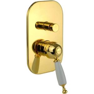 Смеситель для ванны Migliore Oxford 19179 с внутренней частью, золотой