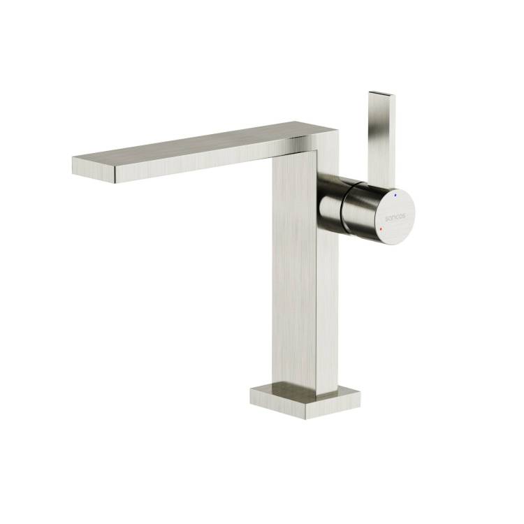 Смеситель для раковины Sancos Linn SC9019BN брашированный никель