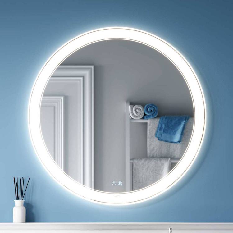 Зеркало Alavann Solis 100 ALV0748002 с подсветкой, сенсор, антизапотеватель