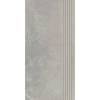 Ступень Paradyz Ritual Grey Stopnica Prosta Nacinana Mat. 29.8x59.8