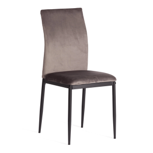 Стул Tetchair Capri (mod. 39) 21403 Dark grey (темно-серый) HLR24/черный