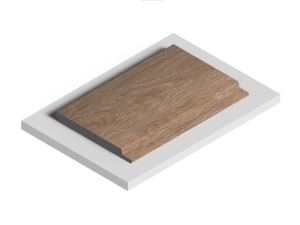 Декоративная панель Hiwood LV127 BR416 270x1.2x12