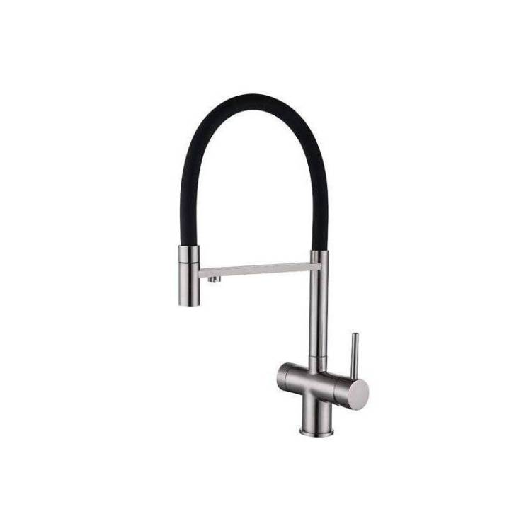 Смеситель для кухни EMAR Steel EC - 7024 Satin