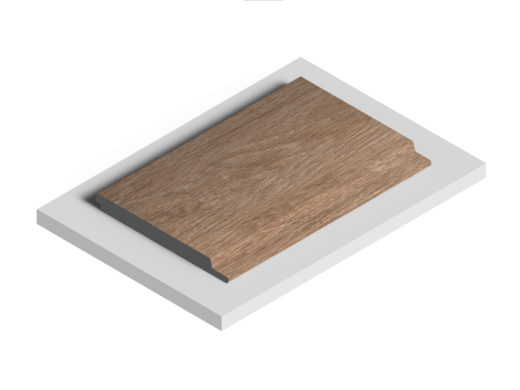 Декоративная панель Hiwood LV127 BR416 270x1.2x12