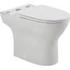 Чаша для унитаза-компакта BelBagno Lounge BB045CPR/SC с сиденьем