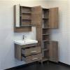 Зеркало-шкаф Comforty Никосия 60 дуб темный фото 3