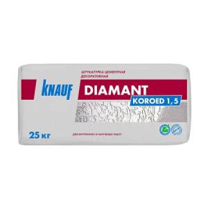 Штукатурка декоративная KNAUF Diamant короед 1.5 мм 25 кг