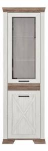 Шкаф-витрина BlackRedWhite Marselle BRW_70004464