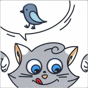 Декор Kerama Marazzi Кошки-Мышки NT/A134/5009 Птичка 20x20 Декор Kerama Marazzi Кошки-Мышки NT/A134/5009 Птичка 20x20