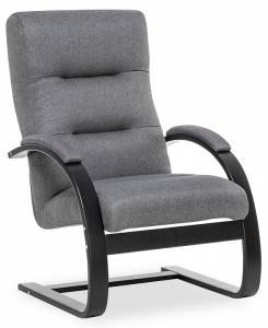 Кресло Leset Монэ 2500000070969 венге/серый Малмо 95