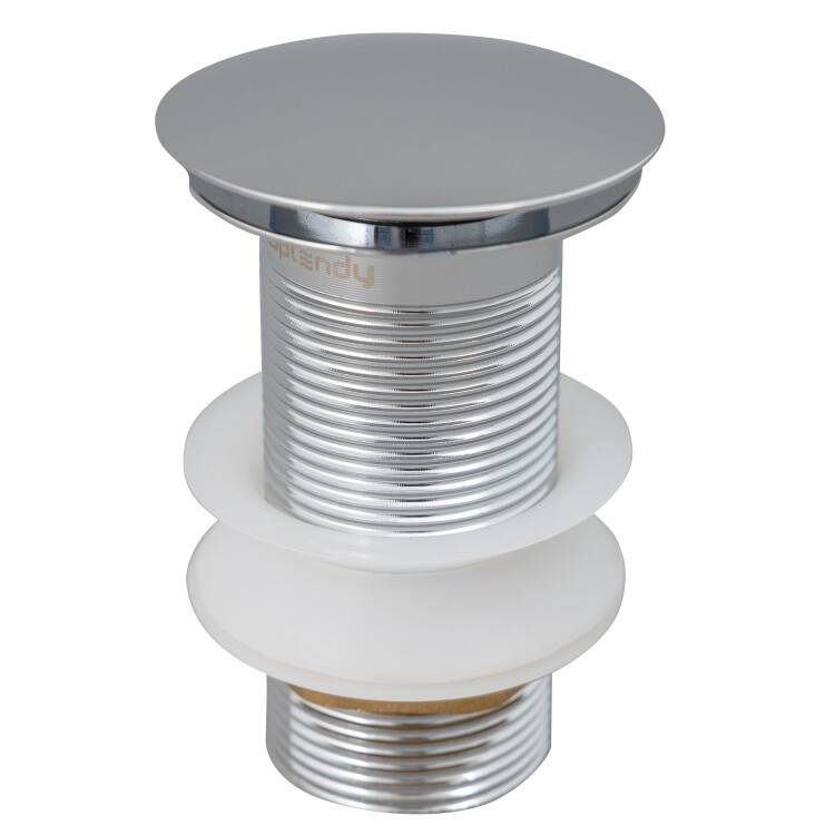 Донный клапан Splendy AA3071NORMCR без перелива, 1 1/4", хром