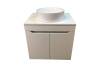 Тумба с раковиной Sintesi STL.W7019_00004151974 подвесная, белый глянцевый