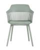 Стул Stool Group Crocus SL-7047DP greyish green 90455 DUAL серо-зеленый с подушкой фото 3