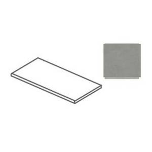 Ступень Italgraniti I Cementi FL06G5S Grey Gradone Costa Lucida SQ. 2cm 30x120