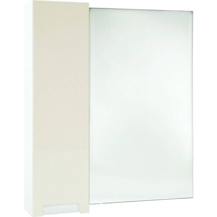 Зеркало Bellezza Пегас 80 L, бежевое