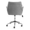 Кресло компьютерное Tetchair Murano 25218 светло-серый, велюр, букле фото 4