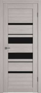 Межкомнатная дверь Владимирская Фабрика Дверей Atum Pro 29 Stone Oak стекло Black Gloss 600x2000
