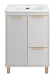 Тумба с раковиной Brevita Risacca Crema 60 RIS-06060-0342Я