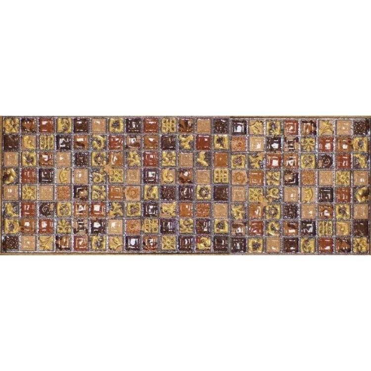 Подступенок Gres de Aragon Декоры Tabica Mytho Geo Tierra 12x33