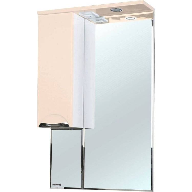 Зеркало Bellezza Альфа 65 L бежевое