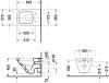 Чаша для унитаза подвесного Duravit DuraStyle 2536090000 фото 4