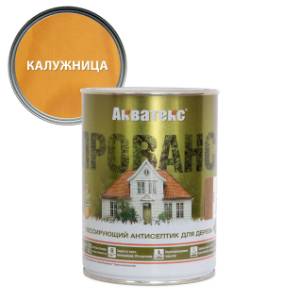 Антисептик для древесины лессирующий Акватекс Прованс полуматовый калужница 0.75 л