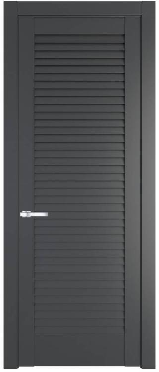 Межкомнатная дверь Profil Doors 1.10 P полотно Графит 800x2000