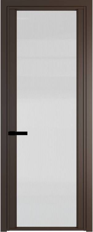 Межкомнатная дверь Profil Doors 2 AGP цвет профиля Деорэ, стекло безопасное 6 мм мору осветленное 800x2000