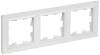 Рамка 3-постовая IEK Brite BR-M32-K91 арктический белый