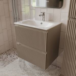 Тумба с раковиной Terminus Sicilia SIC10602200501O капучино, 80x62