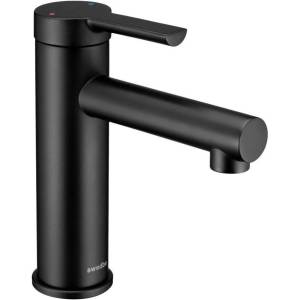Смеситель для раковины Swedbe Diana 1010B черный матовый