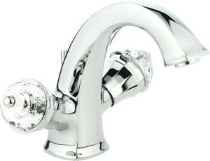 Смеситель для раковины Migliore Korona Crystal 27312 хром
