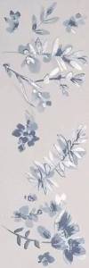 Керамическая плитка FAP Ceramiche Deco&More fRCK Flower Blue 30.5x91.5