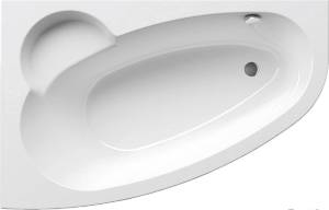 Акриловая ванна Ravak Asymmetric 160x105 L с ножками