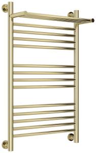 Полотенцесушитель водяной Сунержа Богема+ 020-0223-8050 с 1 полкой, Шампань, 80x50